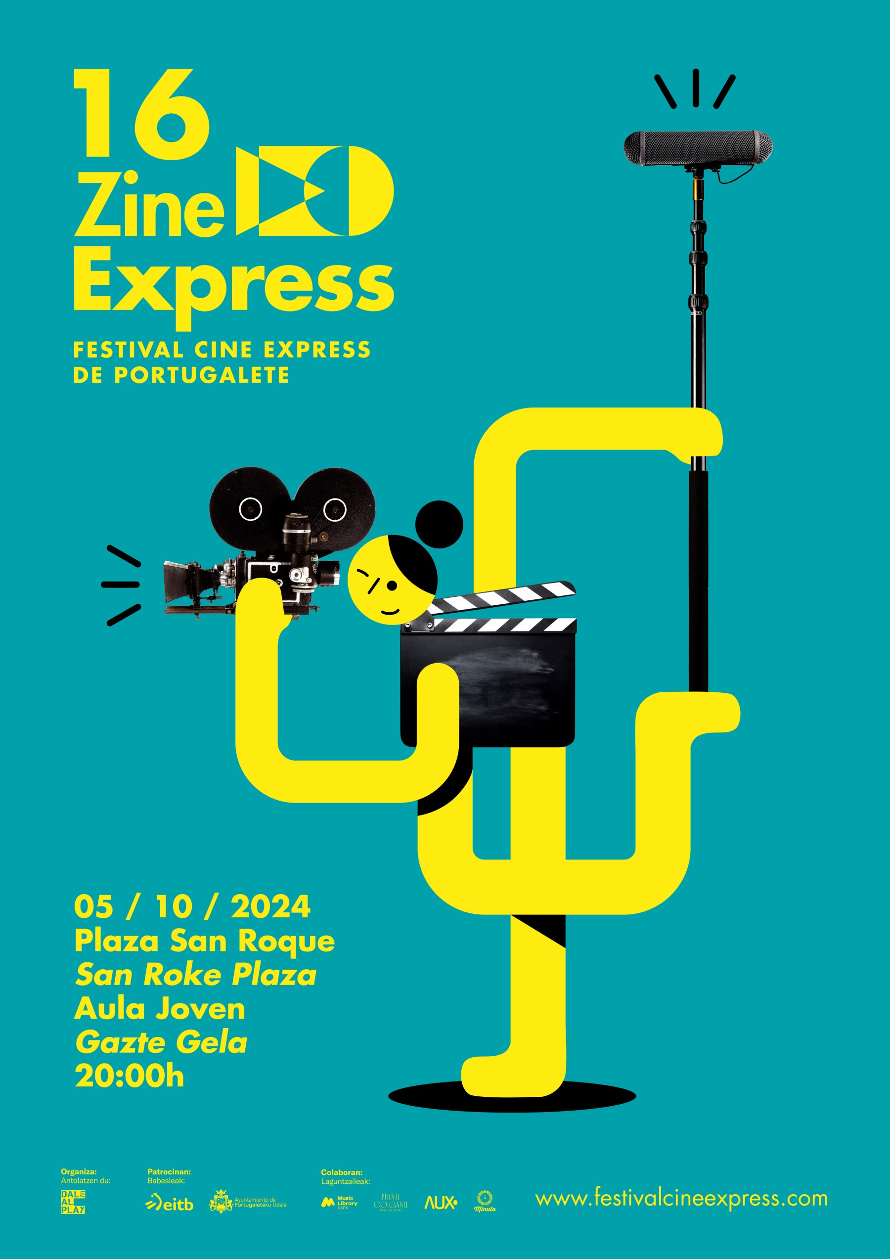 REGISTRATIONS OPEN TO PARTICIPATE IN THE XVI EXPRESS FILM FESTIVAL OF PORTUGALETE